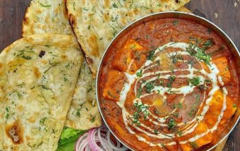 Naan and Chicken Butter Masala
