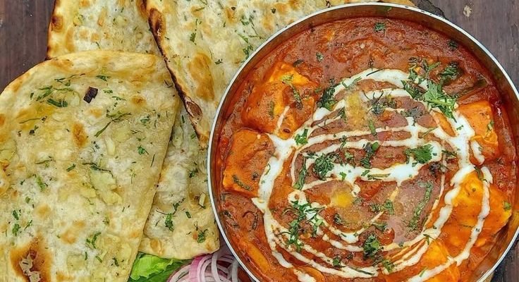 Naan and Chicken Butter Masala